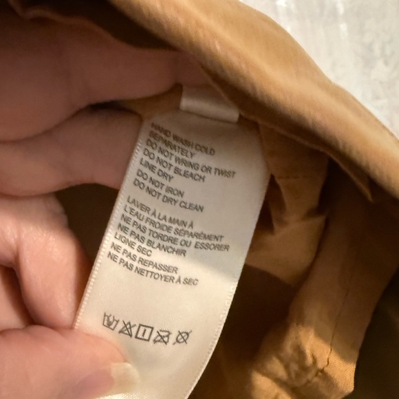 Free People Boho Western Streetwear Ari Wrapped Camel Mini Skirt, Sz 12 - Picture 5 of 10